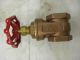 1-1/4 BRASS GATE VALVE